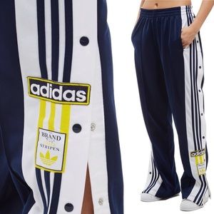 adibreak track pants navy
